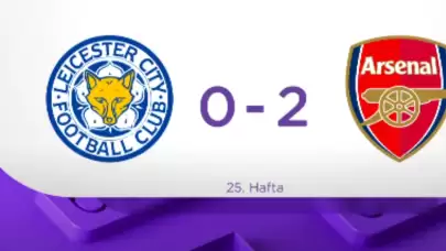Leicester City (0-2) Arsenal MAÇ ÖZETİ Premier Lig  2024/25
