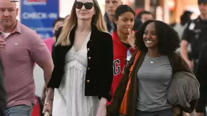 Angelina Jolie’nin Kızı Zahara Sevgilisiyle Disneyland'de Görüntülendi
