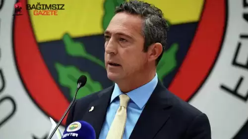 Fenerbahçe'de Ortalık Karıştı! O isim Aday Oduğunu Resmen Açıkladı